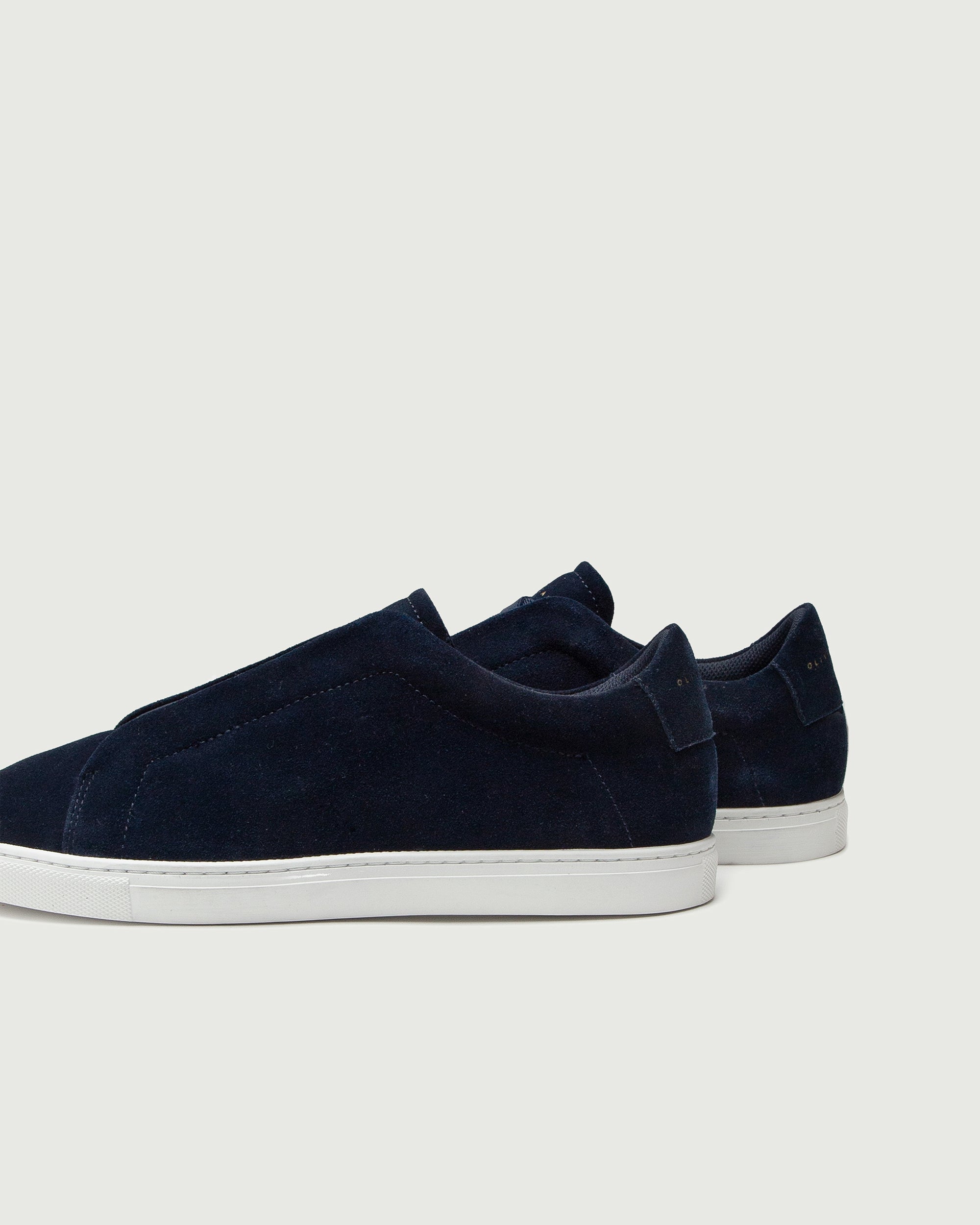 Low 1 Laceless | Navy Suede - Image 2
